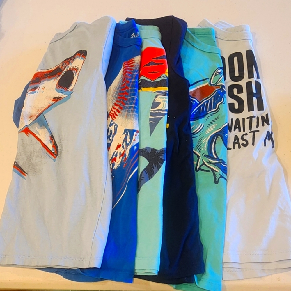 Boys size 5/6 T-shirts (lot of 6)